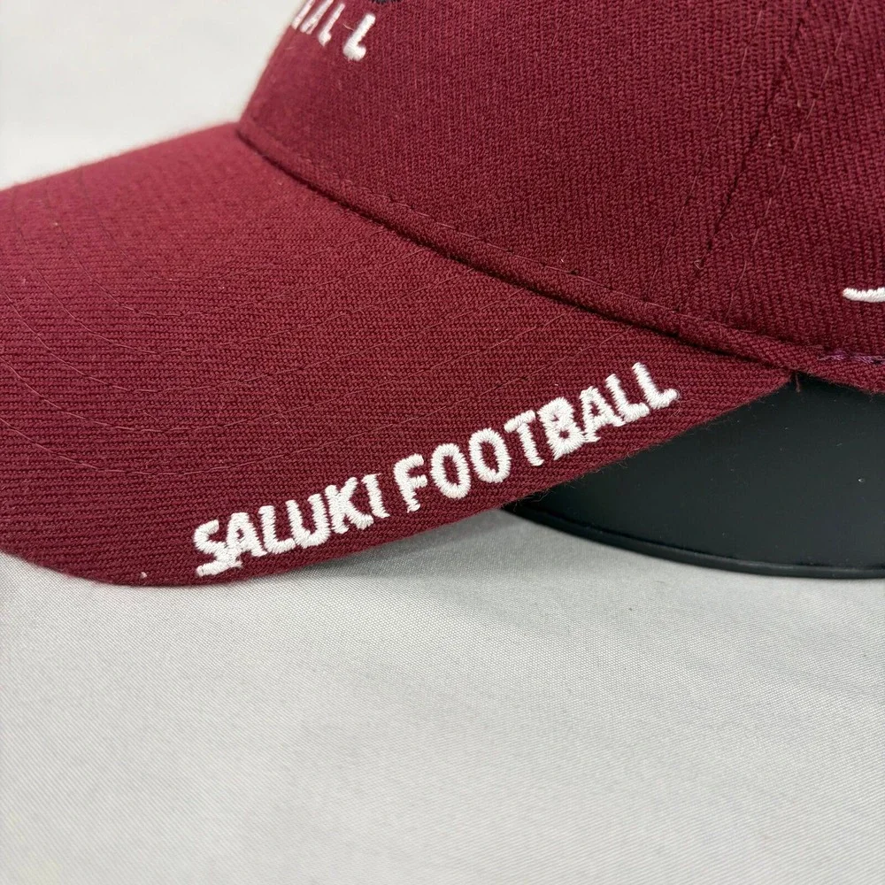 Top of the World SIU Football Hat Mens OS Maroon Saluki Embroidered Cap